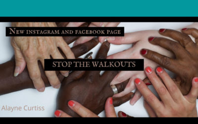 Stop The Walkouts New Instagram and Facebook Pages